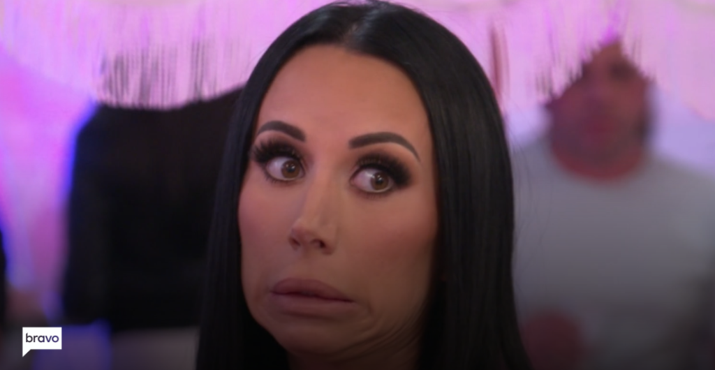 RHONJ Rachel Fuda cringe face