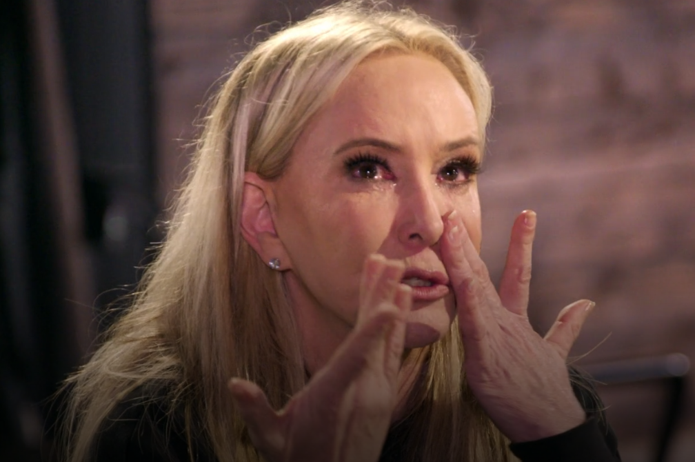 RHOC Shannon Beador crying